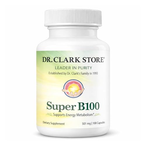 Dr Clark Store Vitamin B Complex (Super B100), 100 Gelatin - Product Imagery