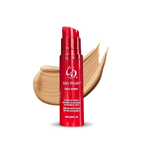 Thu Brul&eacute; Free Spirit Mineral Sunscreen SPF 40+ | 3 in 1 Moisturizer, Complexion Balancer, & Sunscreen | UVA/UVB 