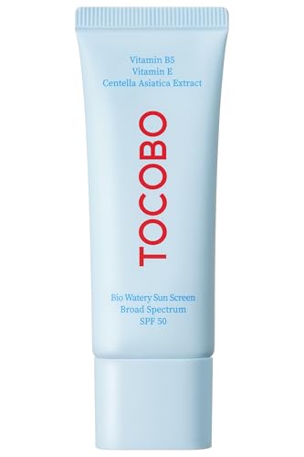 TOCOBO Bio Watery Sun Cream SPF 50 Korean Sunscreen for Face, - Product Imagery