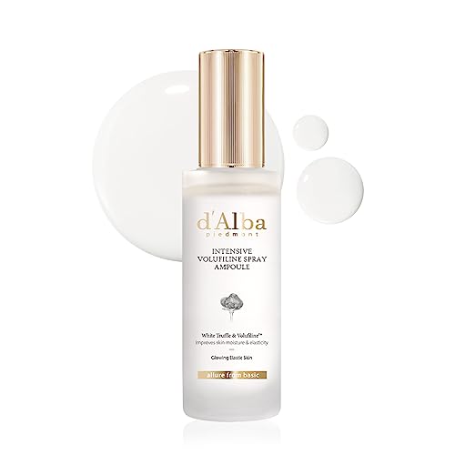 d'alba Piedmont Intensive Vegan Volufiline Spray Ampoule, Milky Spray Serum, Skin Firming, Premium Elasticity Care Treat