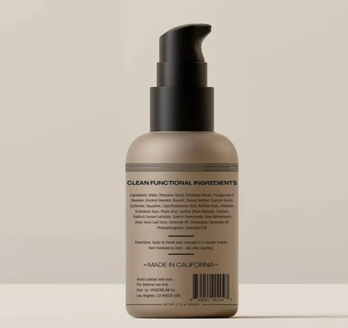 HygieneLab Face Moisturizer with Hyaluronic Acid, Non-Greasy for - Product Imagery