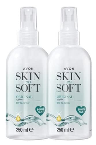skin so soft Generic Original Jojoba Dry Oil Spray 8.45 fl.oz (Pack of 2)