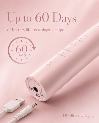 MySmile DY156 Electric Toothbrush for Adults, Rechargeable Sonic - Product Imagery