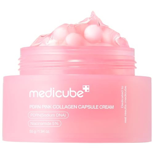 medicube Capsule Cream with Salmon DNA PDRN Pink Collagen - Product Imagery
