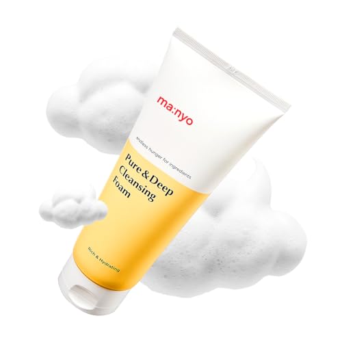 MANYO Pure & Deep Cleansing Foam, Blackhead & Pore Face Wash, - Product Imagery