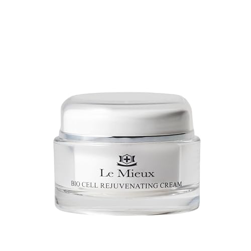 Le Mieux Bio Cell Rejuvenating Cream - Triple Peptide Facial Moisturizer with Hyaluronic Acid, Squalane & Rose Hip, Nigh