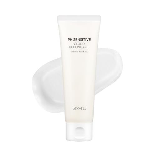 SAM'U PH Sensitive Cloud Peeling Gel, Gentle Exfoliating Peel, - Product Imagery