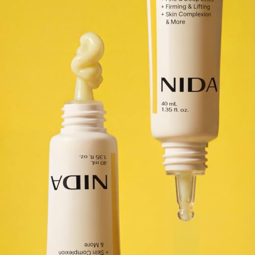 NIDA Revive Eye Cream For Face And Neck | Probiotics Lystate - Product Imagery