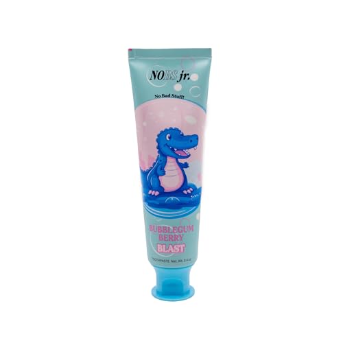 NOBS Jr. Kids Nano Hydroxyapatite Toothpaste – Fluoride Free, - Product Imagery