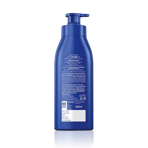 Nivea Nourishing Lotion Body Milk Richly Caring For Very Dry - Product Imagery