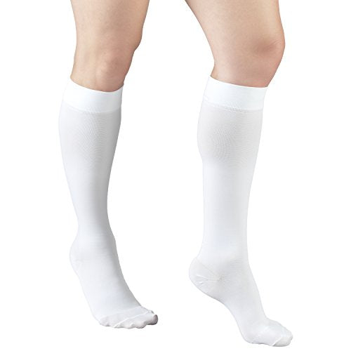 Truform 20-30 mmHg Compression Stockings for Men and Women, Knee - Product Imagery