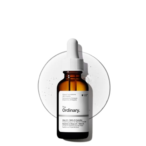 The Ordinary Aloe 2% + NAG 2% Solution, Soothes Skin and Targets - Product Imagery