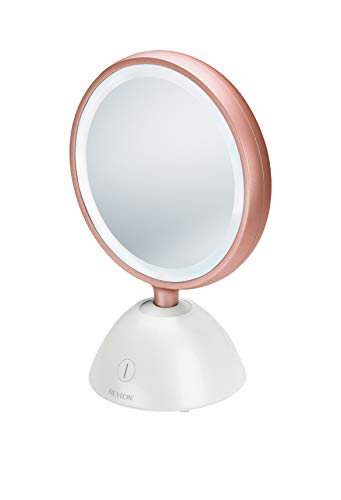Revlon Illuminating LED Cordless Beauty Mirror – silver, Metal