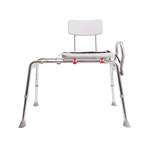 Eagle Health Supplies Pro-Slide Shower Chair & Tub Transfer - Product Imagery
