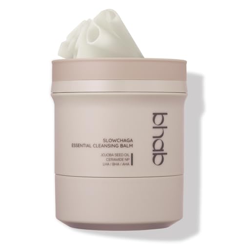 BHAB SLOWCHAGA Essential Cleansing Balm with BHA AHA LHA, Makeup - Product Imagery