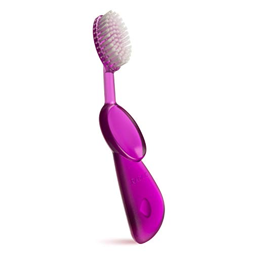RADIUS Toothbrush Big Brush, BPA Free and ADA Accepted, Right - Product Imagery