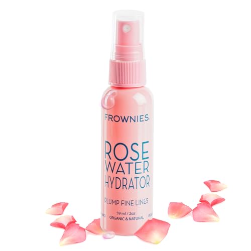 Frownies Rose Water Hydrator Spray, 2 oz - Product Imagery