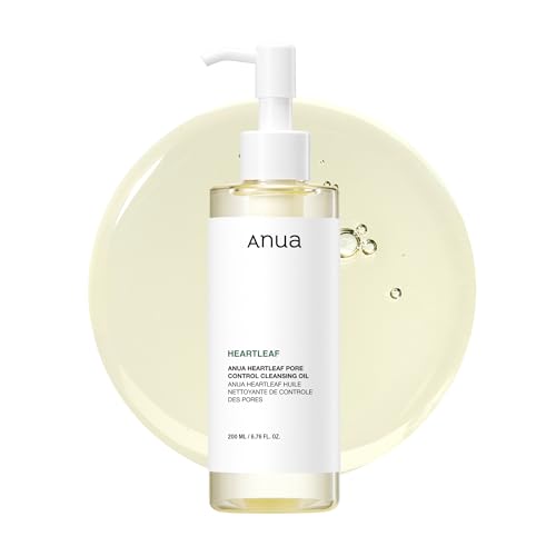 Anua Heartleaf Pore Control Cleansing Oil, Korean Skincare, 6.76 - Product Imagery
