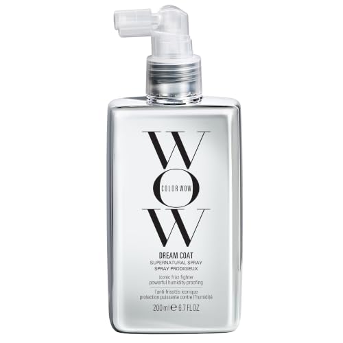 COLOR WOW Dream Coat – Anti-Humidity Frizz Control Spray for Glass Hair – Sulfate Free, Gluten Free, Paraben Free, Cruel