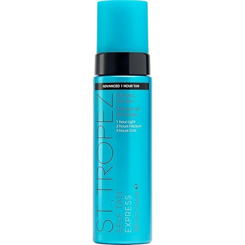 St.Tropez Self Tan Express Bronzing Mousse for Fastest Sunless Tan – Vegan