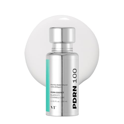 VT COSMETICS PDRN 100 Essence, Intensive Glow Serum, 1.01 fl. Oz. - Product Imagery