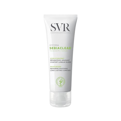 SVR Sebiaclear Hydra - Face Moisturizer with Hyaluronic Acid, Niacinamide