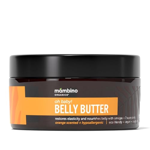 Mambino Organics Oh Baby! Belly Butter, Belly Balm for Pregnant - Product Imagery