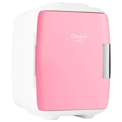 Cooluli Mini Fridge for Bedroom - Car, Office Desk & Dorm Room - - Product Imagery