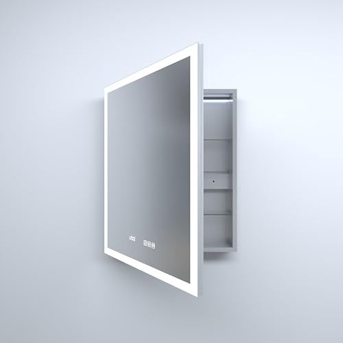 Medicine Cabinet, LED Mirror, Dimmable Bathroom Mirror, 24 30 - Product Imagery