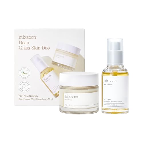 Bean Glass Skin Duo - Hydrating Essence & Cream Set for Glass - Product Imagery