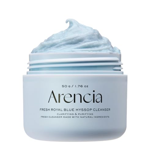 ARENCIA Hyssop Deep-Cleansing Face Scrub & Exfoliator - for All - Product Imagery