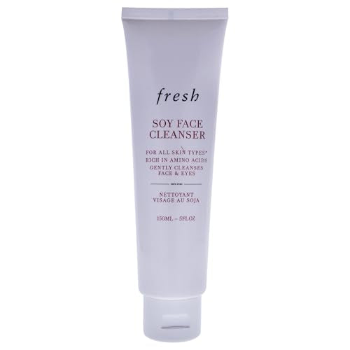Fresh Cleanser, 150ml Soy Face Cleanser for Women – Clean, fresh, lightly herbal—subtle and not overpowering; dissipates