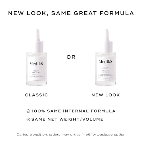 Medik8 Liquid Peptides - Multi Peptide Face Serum For Women and - Product Imagery