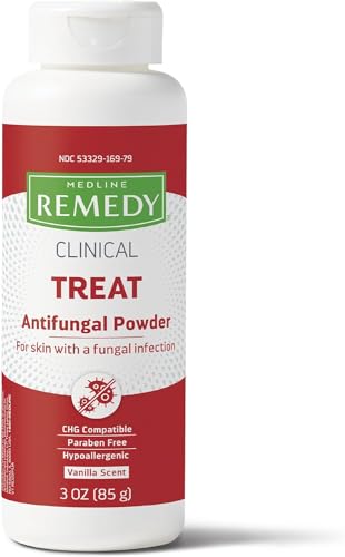 Medline Remedy Phytoplex Antifungal Powder, Skin Treatmeant with - Product Imagery