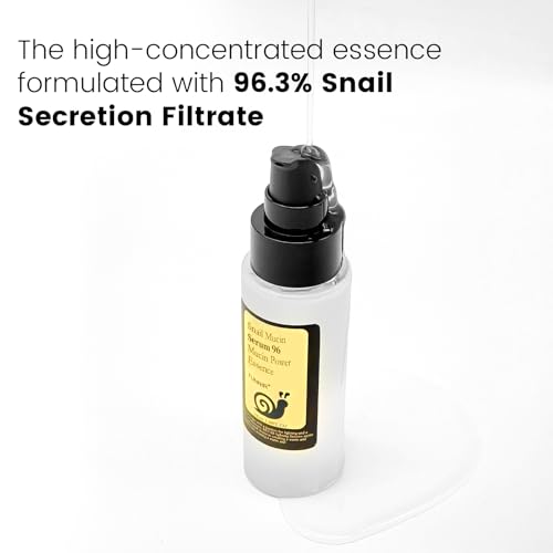 FUNNIR Snail Mucin 96% Essence 100ml, Hydrating Serum for Face - Product Imagery