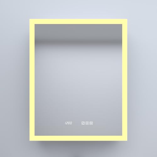 Medicine Cabinet, LED Mirror, Dimmable Bathroom Mirror, 24 30 - Product Imagery