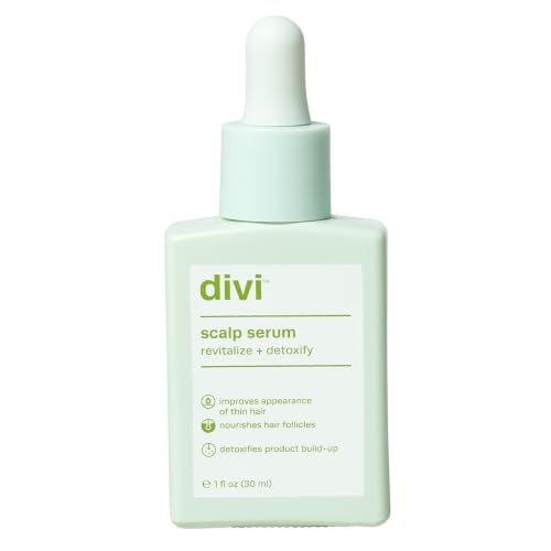 divi Scalp Serum for Thinning Hair, Hair Growth Serum, 30ml – Sulfate & Paraben Free, Tea Tree, 30 ml - 1 Month Supply