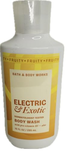 Bath & Body Works Electric & Exotic Body Wash 10 fl oz – golden dragon fruit, lychee nectar and fresh bamboo