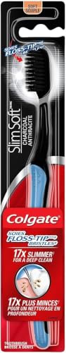 Colgate Slimsoft Charcoal Toothbrush | Combo Pack of 4 - Product Imagery