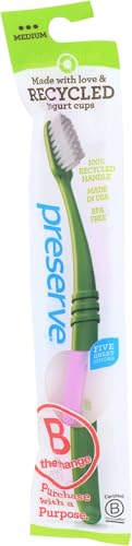 Preserve, Toothbrush Adult Medium, 1 Each - Product Imagery