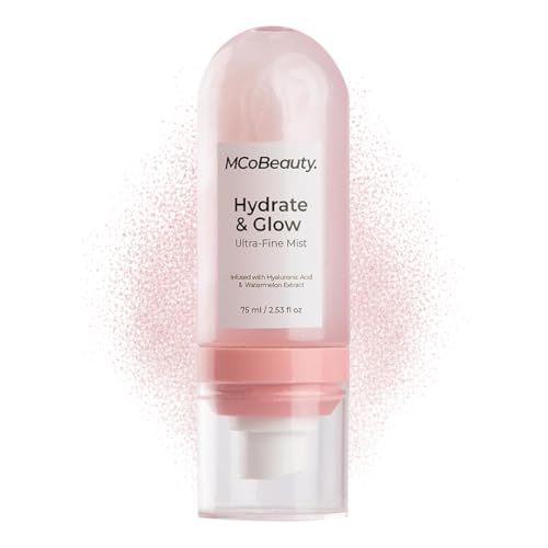 MCoBeauty Hydrate & Glow Ultra Fine Mist - Hydrating Shimmer - Product Imagery