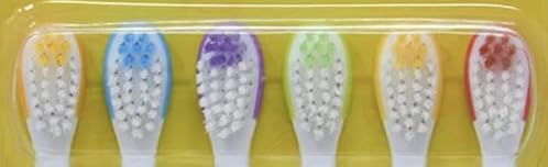 Brush Buddies Crayola Kids Toothbrush Set 6 Pack Soft Bristle - Product Imagery