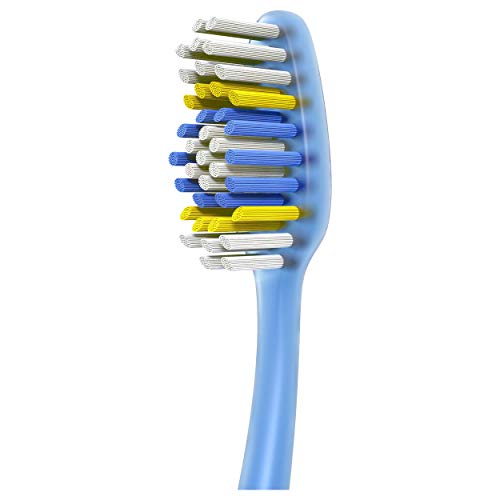 Colgate Extra Clean Full Head Toothbrush, Medium - 3 Count (Pack - Product Imagery