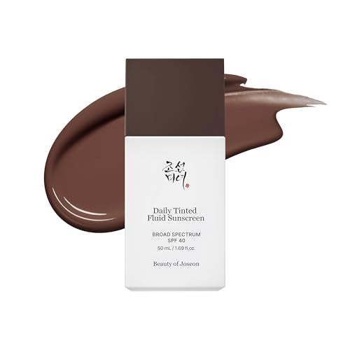 Beauty of Joseon Daily Tinted Fluid Sunscreen 12 Shades for Face - Product Imagery