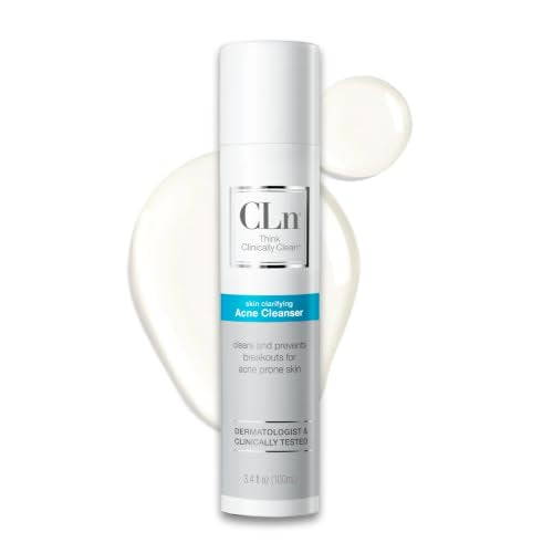 CLn® Acne Cleanser-Facial Cleanser with 0.5% Salicylic Acid to - Product Imagery