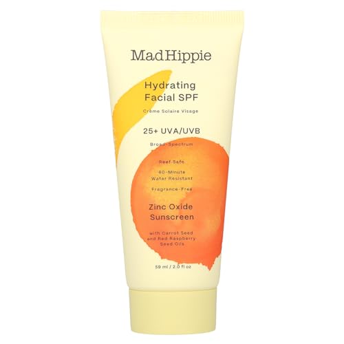 Mad Hippie Hydrating Facial SPF 25+, Zinc Oxide Sunscreen, - Product Imagery