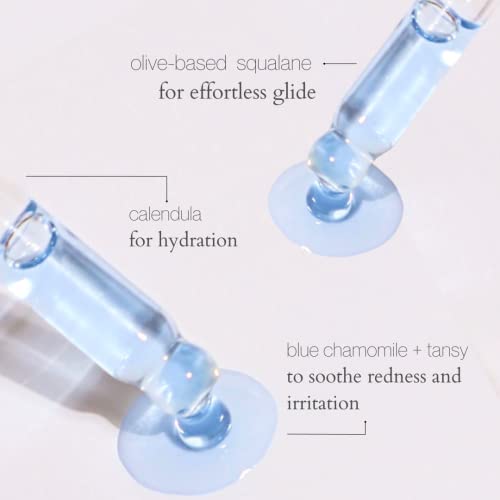 Gua Sha Glide Face Oil - Hydrating and Soothing With Azulene - Product Imagery