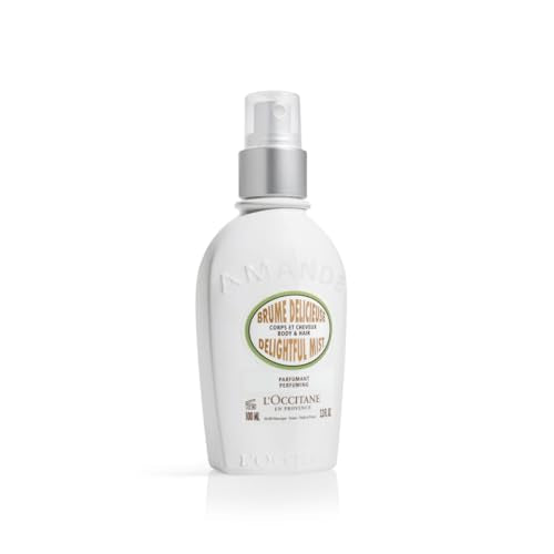 L OCCITANE Almond Hair Body Mist Lightweight Fragrance Spray - Premium Selection Official Imagery - 1