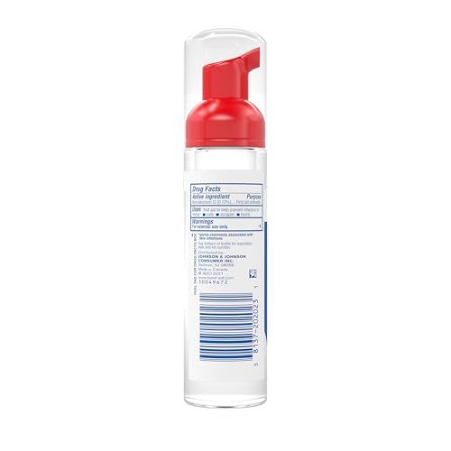 BAND-AID Brand Antiseptic Cleansing Foam for Kids, 2.3 Fl. Oz - Product Imagery