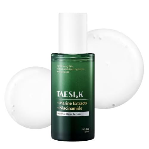 TAESI.K Face Serum with Niacinamide, Retinol & Hyaluronic Acid, Glass Skin, 1.69oz – Vegan, Low-Irritation, Fresh Citrus